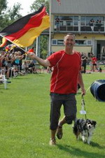 Detlef Hegeler mit "Keen Bagheera"