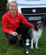 Eddy und Heike als Drittplatzierte der SV-Meisterschaft 2014