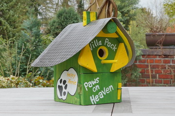 Das Vogelhäuschen "Villa Pack"