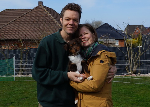 Andreas und Antje mit Aaron